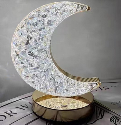 Moon Shape Bedroom Table Lamp